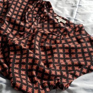 Nordstrom black V top